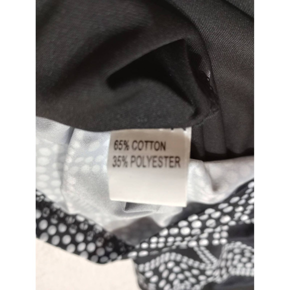 CBR medium black dress womens medium cotton polyester thigh length sleeveless - Picture 9 of 9